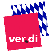 ver.di Bayern Logo